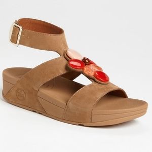 FitFlop Arena Luxe Gladiator Sandal Size 7